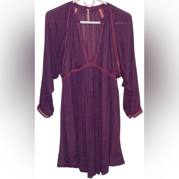 Free People Dresses & Skirts - EUC Free People Purple Dress